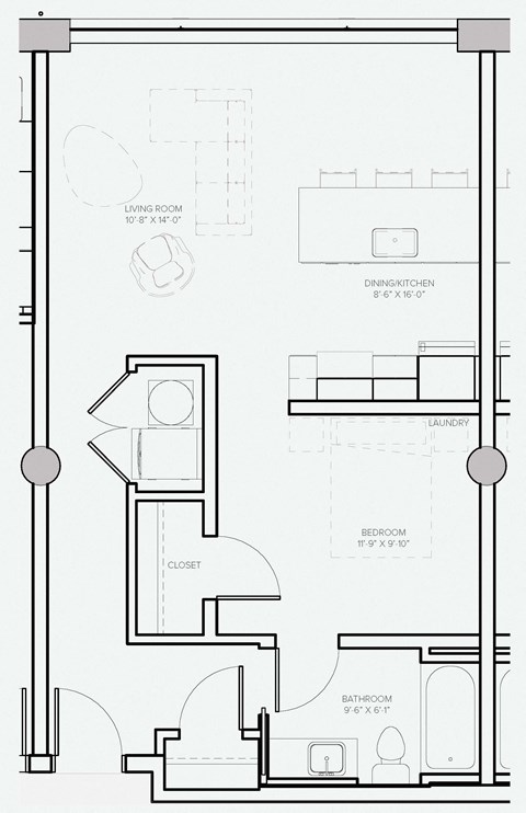 801 Edwin St 1-2 Beds Apartment for Rent - Photo Gallery 14